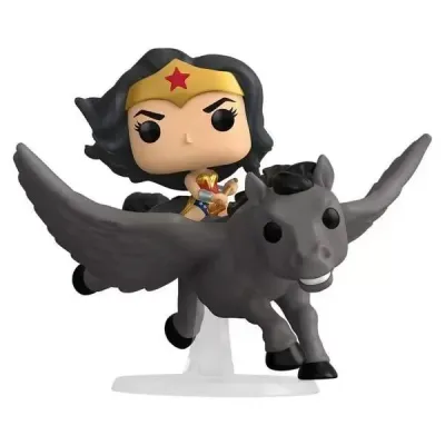 Фигурка Funko POP! Rides DC Wonder Woman 80th: Чудо-женщина верхом на Пегасе (Wonder Woman on Pegasu