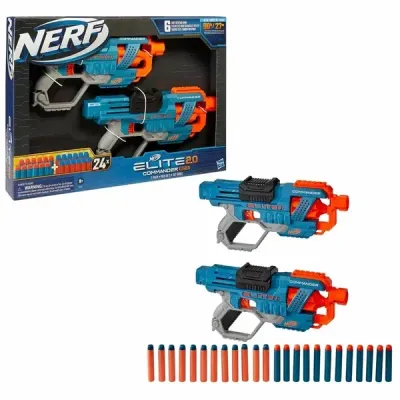 Hasbro Набор игрушечного оружия Два Бластера Nerf Elite 2.0 Commander