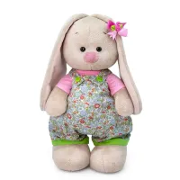 BUDI BASA Зайка Ми в летнем комбинезоне (большой) (В1), 32 см