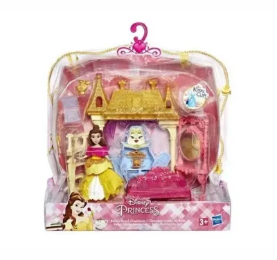 Игровой набор HASBRO DISNEY PRINCESS маленькая кукла и обст-ка из мульт