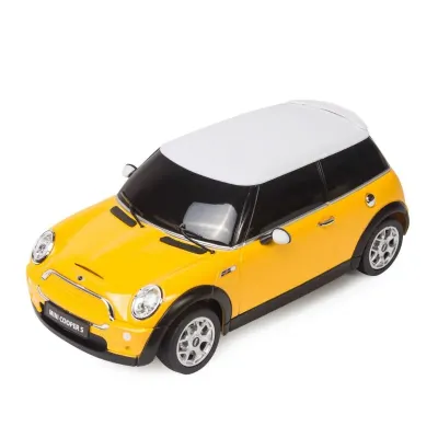 Машина р/у 1:18 Minicooper S, цвет жёлтый 2.4G