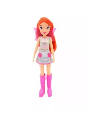 Шарнирная кукла Winx Club Космическая Блум с крыльями, 24 см,