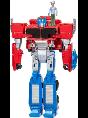 Hasbro Робот-трансформер-EarthSpark Optimus Prime & Robby Malto