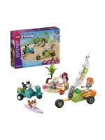 Конструктор LEGO Friends Сёрфинг с собаками и приключения на мопедах
