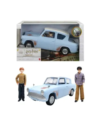 Игровой набор Mattel - Приключение Гарри и Рона на летающей машине