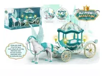 Набор "Экипаж" в комплекте: карета со световыми эффектами, лошадка ходит, в/к 63,5*21,5*33 