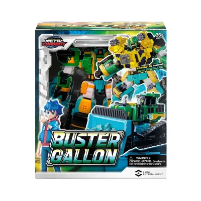 METALCARDBOT Бастер Галлон трансформер 15 см