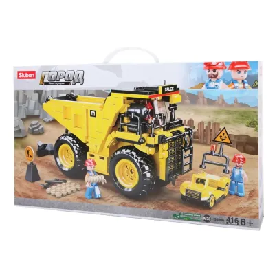 Sluban Конструктор Грузовик с фигурками  