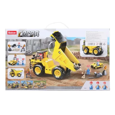 Sluban Конструктор Грузовик с фигурками  