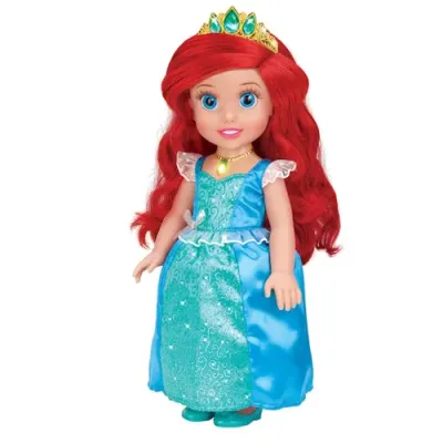 Кукла “Карапуз“ DISNEY PRINCESS Ариэль 37СМ, НА Бат. Озвуч., Светится Амулет