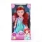 Кукла “Карапуз“ DISNEY PRINCESS Ариэль 37СМ, НА Бат. Озвуч., Светится Амулет