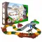 1toy гибкий трек “Динопарк“ 108 дет, эсткада, туннель, ворота, 2  бол. динозавра 1 маш.