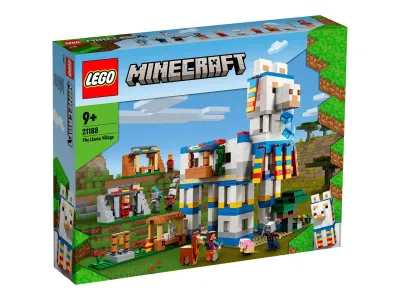 Конструктор LEGO Minecraft “Деревня лам“