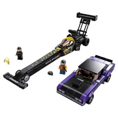 Конструктор LEGO Speed ChampionsMopar Dodge//SRT Top Fuel Dragster and 1970 Dodge Challenge