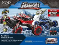 Машинка Джип 1:16 р/у, 2 вида в ассортименте (красный, синий)