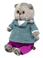 BUDI BASA Басик в пиджаке с орнаментом 25 см