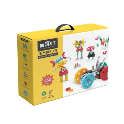 Игрушка – конструктор The Offbits JUMBO Kit (250 деталей в комплекте)