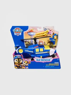 Щенячий патруль. Игровой набор Air Rescue, машинка с фигуркой Чейз. 