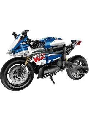 Конструктор пластиковый "мотоцикл" 