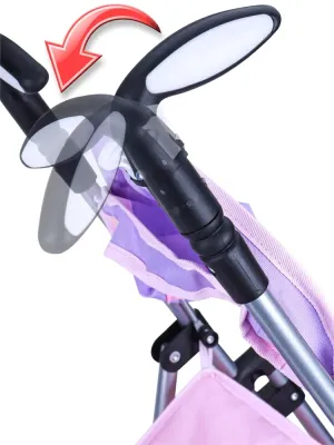 Коляска для кукол "Прогулка с мамой" 