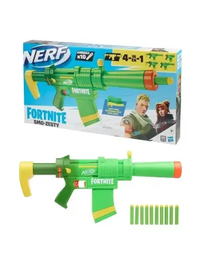 Hasbro Игрушечное оружие Бластер Nerf Fortnite SMG Zesty