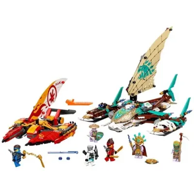 Конструктор LEGO Ninjago Морская битва на катамаране