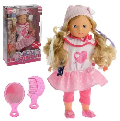 Интерактивная кукла Мисс Анна, Bambina Bebe