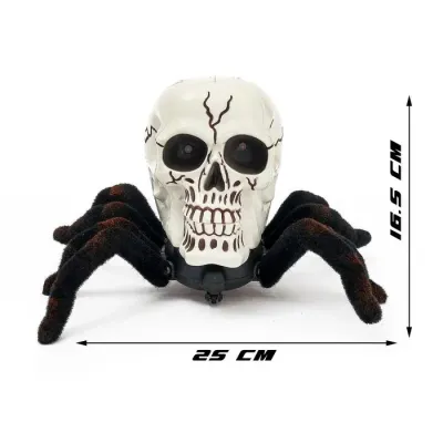 Паук "Череп" р/у, световые эффекты