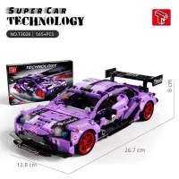 Конструктор пластиковый (26,7х12х8,8 см, 595 деталей) ( Арт. T3025TGL)