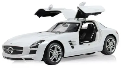 Машина р/у 1:14 Mercedes-Benz SLS AMG, цвет белый 27MHZ