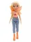 Шарнирная кукла Winx Club Стелла в джинсах с крыльями, 24 см,