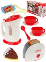 Игровой набор “Ранний завтрак“(чайник,тостер,посуда, свет,звук)