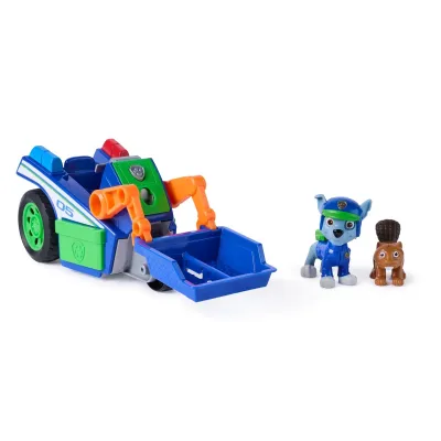 Paw Patrol Щенячий патруль. Игровой набор, Поисковый отряд, машинка с фигуркой Рокки, 20 см