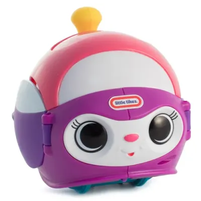 Вращающийся робот (розовый)