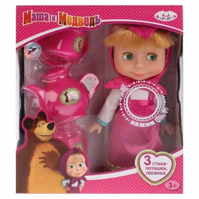 Маша и Медведь. Кукла Маша 25см, КАРАПУЗ