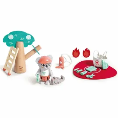 Серия “Играем в спасателей“: Детский игровой набор “Пожарная команда“