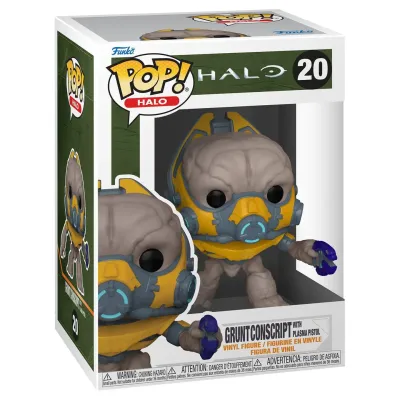 Фигурка Funko POP Games:HaloInfinite: Грант с плазменным пистолетом (Grunt Conscript with Plasma Pis