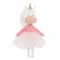 Единорог Дафни  в платье с сердцем 30 см