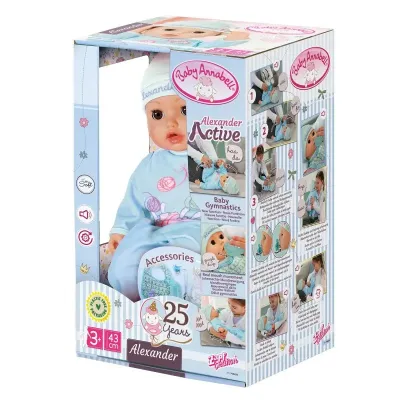 BABY Annabell Интерактмвная кукла Александр 43 см. 