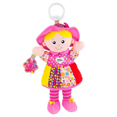 Lamaze Игрушка с подвесом развивающая для малышей Кукла Эмилия 