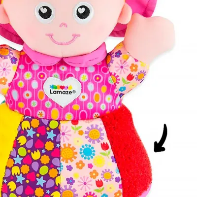 Lamaze Игрушка с подвесом развивающая для малышей Кукла Эмилия 