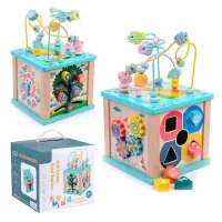 Куб развивающий D1453 с шестеренками