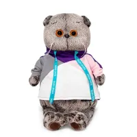 BUDI BASA Басик в разноцветной толстовке, 30 см