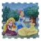 Пазл-коврик Disney  “Принцесса: Прогулка в саду“ (EVA, 4 дет., размер 1 детали 61х61 см