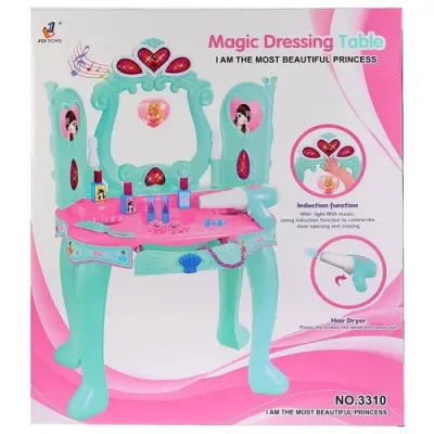 Набор игровой туалетный столик д/девочек,на бат. свет+звук,с зеркалом