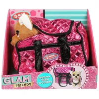 Мягкая игрушка чихуахуа 20см в сумочке МОЙ ПИТОМЕЦ