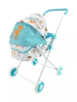 Коляска люлька “Олененок“ , голуб., 65*35*68см