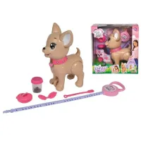 Chi Chi Love Собачка с поводком для прогулки 29 см 