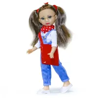 Кукла “Мишель“ на пленэре Кнопа 1/6