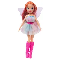 Шарнирная кукла Winx Club “Mix&Make“ Блум  с набором для создания крыльев, 24 см,